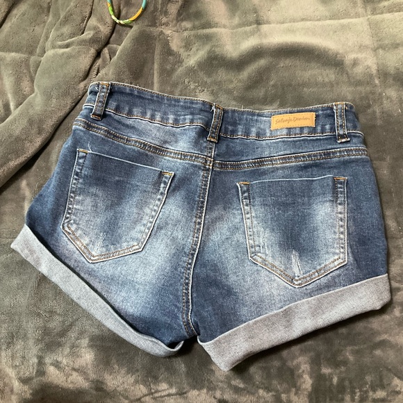 Salvaje denim shorts - Picture 2 of 3